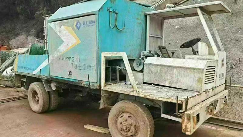 新北市四川出售二手雙噴頭濕噴機